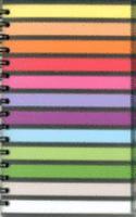 SPRING STRIPES A5 NOTEBOOK