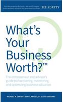 What's Your Business Worth? The entrepreneur and advisor's guide to discovering, monitoring, and optimizing business valuation