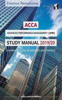 ACCA Advanced Performance Management Study Manual 2019-20
