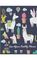 2019-2023 Love Alpaca Monthly Planner