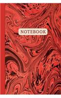 Marble Journal Classic Notebook (Regency Red Edition)