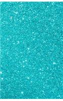 Glitter Notebook Turquoise