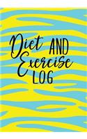 Diet And Exercise Log: Diet & Fitness Tracker