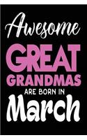 Awesome Great Grandmas Are Born in March