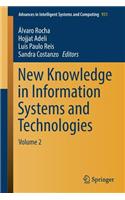 New Knowledge in Information Systems and Technologies