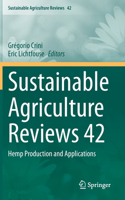 Sustainable Agriculture Reviews 42
