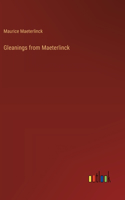Gleanings from Maeterlinck
