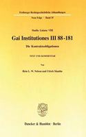Gai Institutiones III 88 - 181