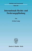 Internationale Rechts- Und Forderungspfandung