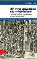 Nit Wenig Verwunderns Und Nachgedenkens
