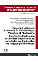 Exploring Linguistic Standards in Non-Dominant Varieties of Pluricentric Languages- Explorando estándares lingueísticos en variedades no dominantes de lenguas pluricéntricas