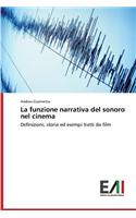 funzione narrativa del sonoro nel cinema