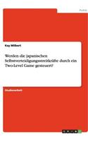 Werden die japanischen Selbstverteidigungsstreitkräfte durch ein Two-Level Game gesteuert?