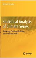 Statistical Analysis of Climate Series