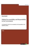 Political Accountability and Responsibility in the Government