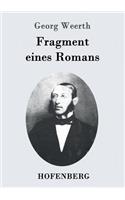Fragment eines Romans