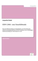 EXPO 2000 - eine Einzelfallstudie