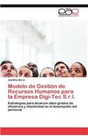 Modelo de Gestión de Recursos Humanos para la Empresa Digi-Tec S.r.l.