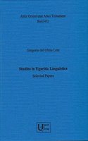 Studies in Ugaritic Linguistics. Selected Papers