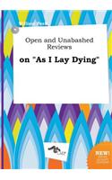 Open and Unabashed Reviews on as I Lay Dying