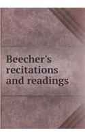 Beecher's Recitations and Readings