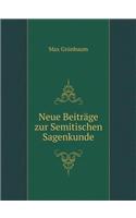 Neue Beiträge Zur Semitischen Sagenkunde