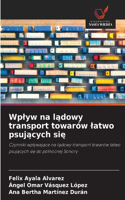 Wplyw na ladowy transport towarów latwo psujacych sie