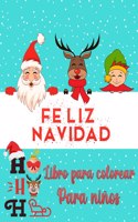 Libro para colorear de Navidad para ninos de 2 a 4 y 4-8