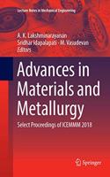 Advances in Materials and Metallurgy