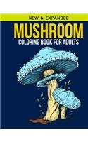 Mushroom Coloring book For Adults