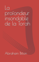 profondeur insondable de la Torah