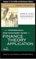 Guide to Finance Theory and Application: The Capm and Multifactor Models