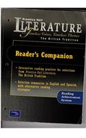 Prentice Hall Literature Timeless Voices Timeless Themes 7th Edition Reader's Companion Grade 12 2002c: The British Tradition