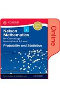 Nelson Probability and Statistics 1 for Cambridge International a Level Online Student Book