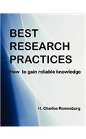 Best Research Practices