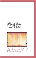 Essays from 'The Critic': (English)