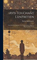 Avis Touchant L'entretien