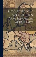 Geschichtliche Nachrichten Von Schongau Altenstadt