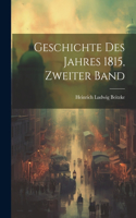 Geschichte des Jahres 1815, Zweiter Band