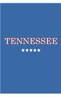 Tennessee: Journal. Notebook. Diary. Blank Lined Paper. 120 Pages