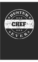 Bester Chef Ever: A5 Punktiertes - Notebook - Notizbuch - Taschenbuch - Journal - Tagebuch - Ein lustiges Geschenk für die Besten Männer Der Welt