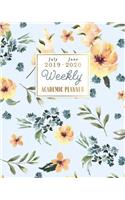 July 2019 - June 2020 Weekly Academic Planner