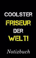 Coolster Friseur Der Welt Notizbuch