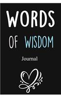 Words Of Wisdom Journal