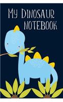 My Dinosaur Notebook: Journal for Boys and Girls