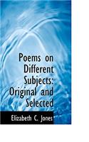 Poems on Different Subjects