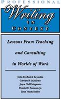 Professional Writing in Context