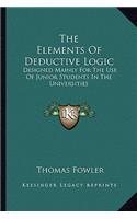 The Elements of Deductive Logic