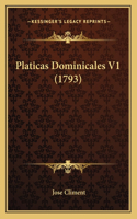 Platicas Dominicales V1 (1793): (Spanish)
