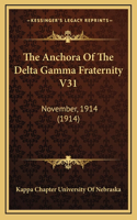 The Anchora Of The Delta Gamma Fraternity V31